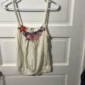 Old Navy Floral Tank Top. Size M